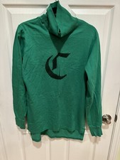 U.S. Navy Flight Deck Jersey Green Stenciled Size Medium Turtleneck Traditional