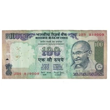 [#177824] Banknote, India, 100 Rupees, KM:91b, VF(30-35)