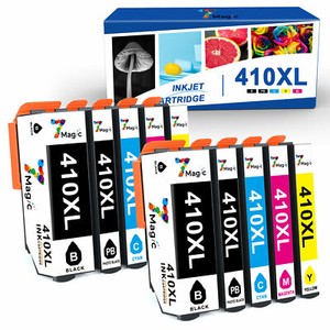 410XL Printer Ink Cartridges for Epson Expression XP-640 XP-7100 XP-635 lot