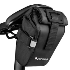 WEST BIKING Bike Bicycle Seat Saddle Bag Waterproof Reflective Cycling Tail Bag