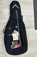 Larsen Spirocore Cello Strings Set 4/4 Gagliano Bag & Bow , Kaplan Rosin Lot 33