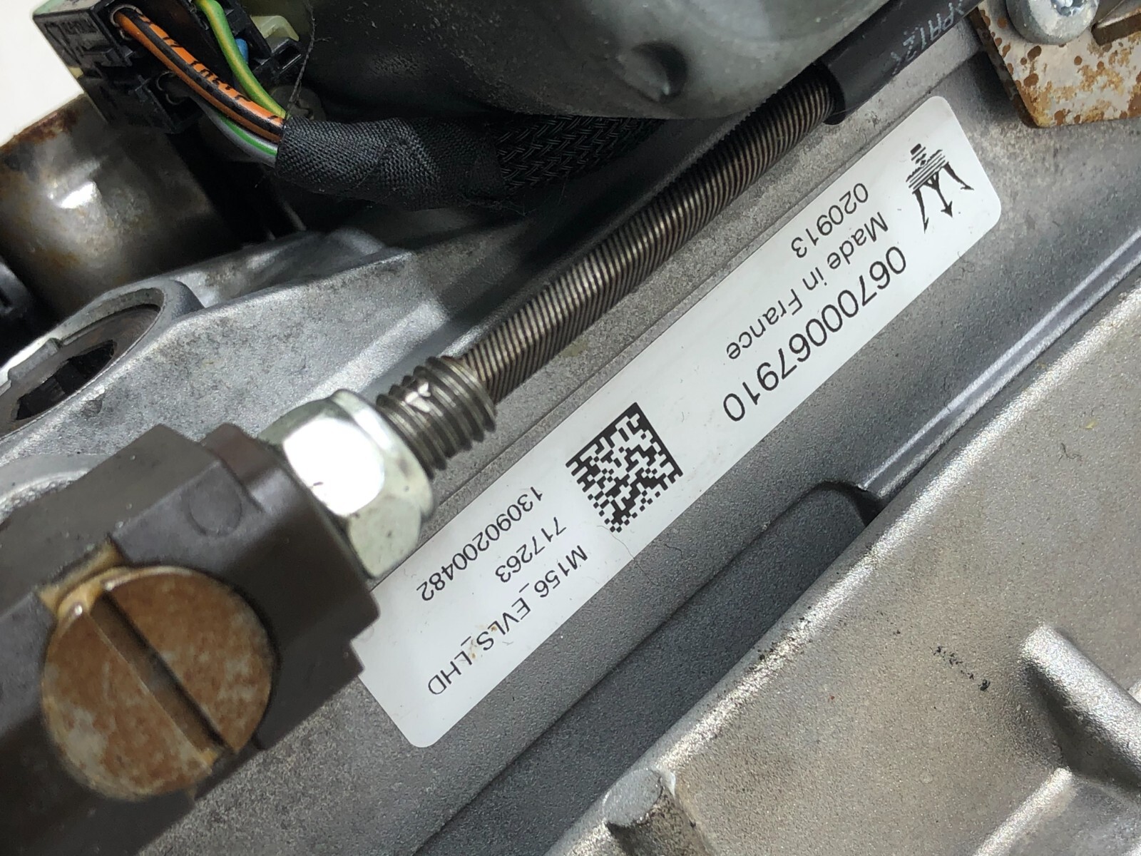 2014-2017 MASERATI GHIBLI STEERING COLUMN DRIVE SHAFT MOTOR ASSEMBLY OEM.