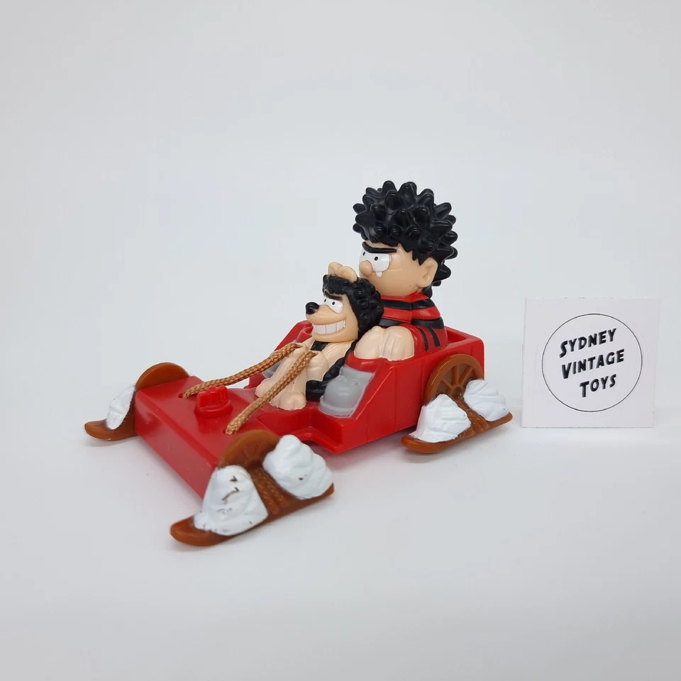 De colección The Beano Dennis The Menace Bash Street Niños Cómic Burger King Pull Back Foto 2 de 4