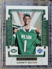 2022 Rookies & Stars Garrett Wilson Draft Class Gold Rookie 8/10 Jets
