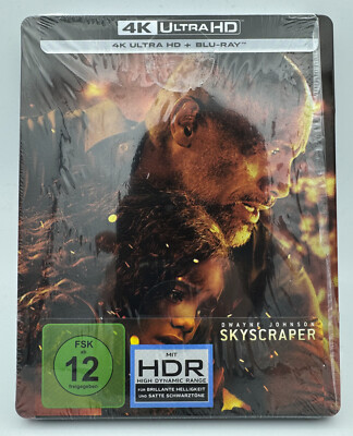 Skyscraper - Limited Steelbook (4K Ultra HD) (+ Blu-ray 2D)