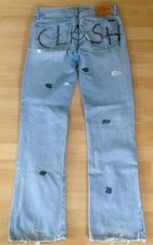 orig. Energie Jeans Gr. 31 Straight Morris *vintage/destroyed* Clash Unikat 