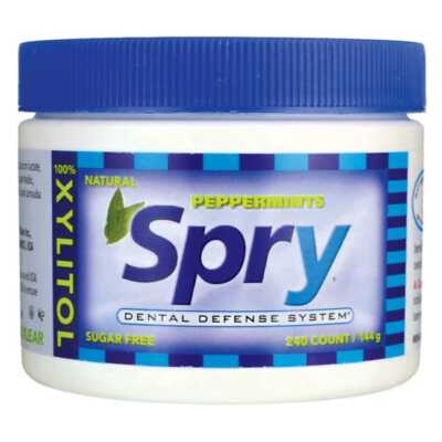 Xlear Spry Peppermints - Sugar Free 240 Ct