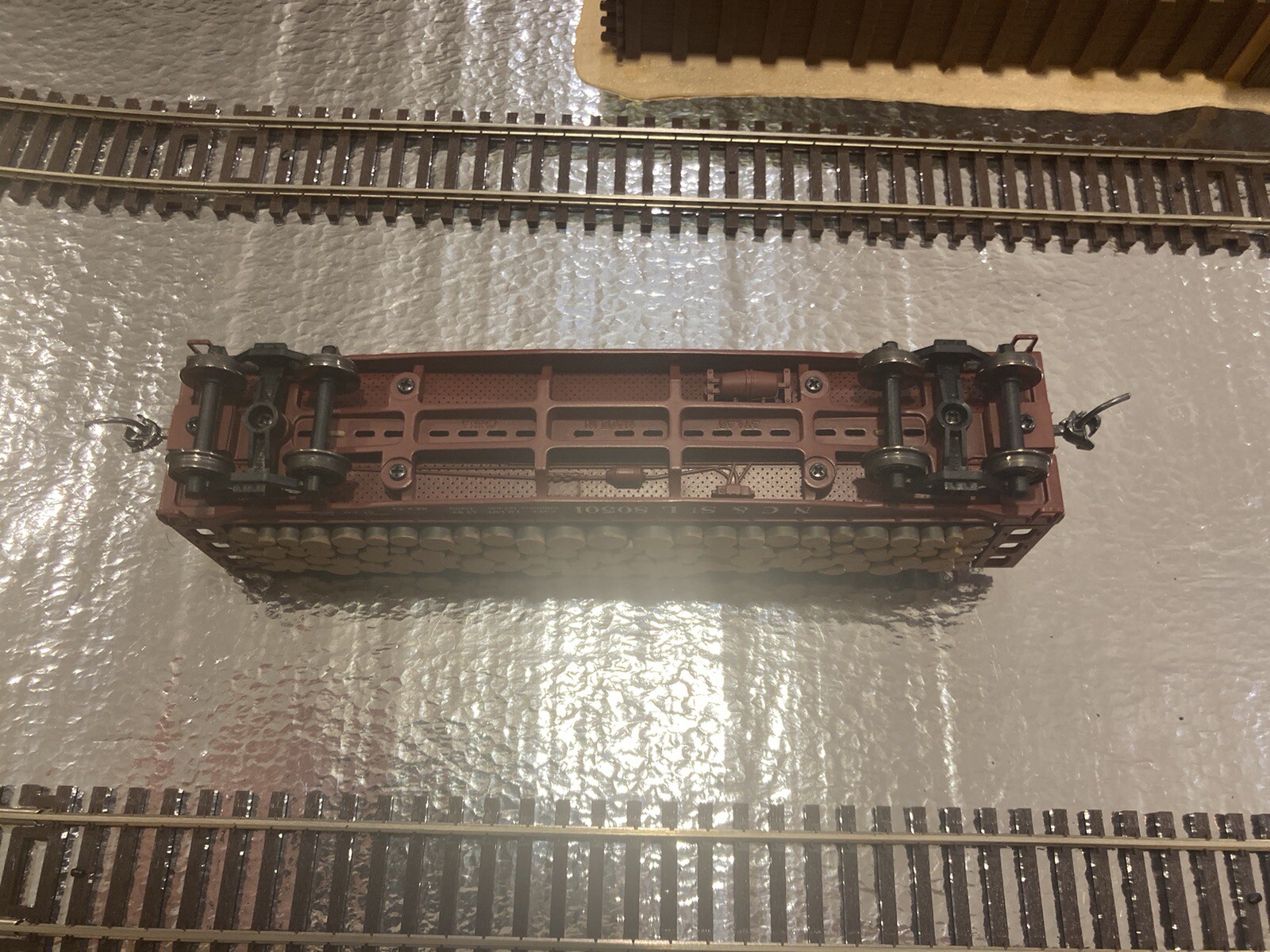 Atlas HO Scale Pulpwood Flat Car NCSL 80501 eBay