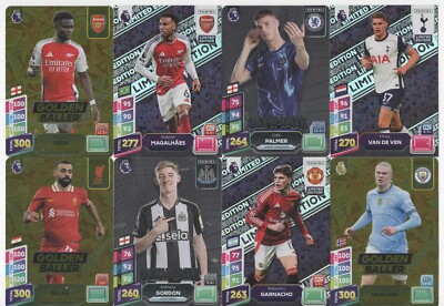 Panini Adrenalyn XL Premier League Plus 2025 Limited Golden Baller Ultimate