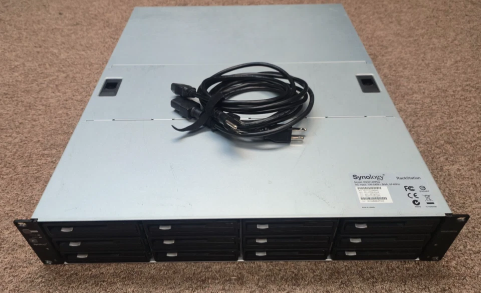 Synology RackStation RS3614RPxs 12-Bay NAS 12 X 8TB - Image 2 of 4