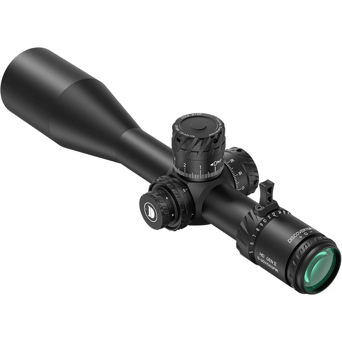 Discovery Optics Gen II HD 5-30x56 FFP 34mm Scope Zero Stop