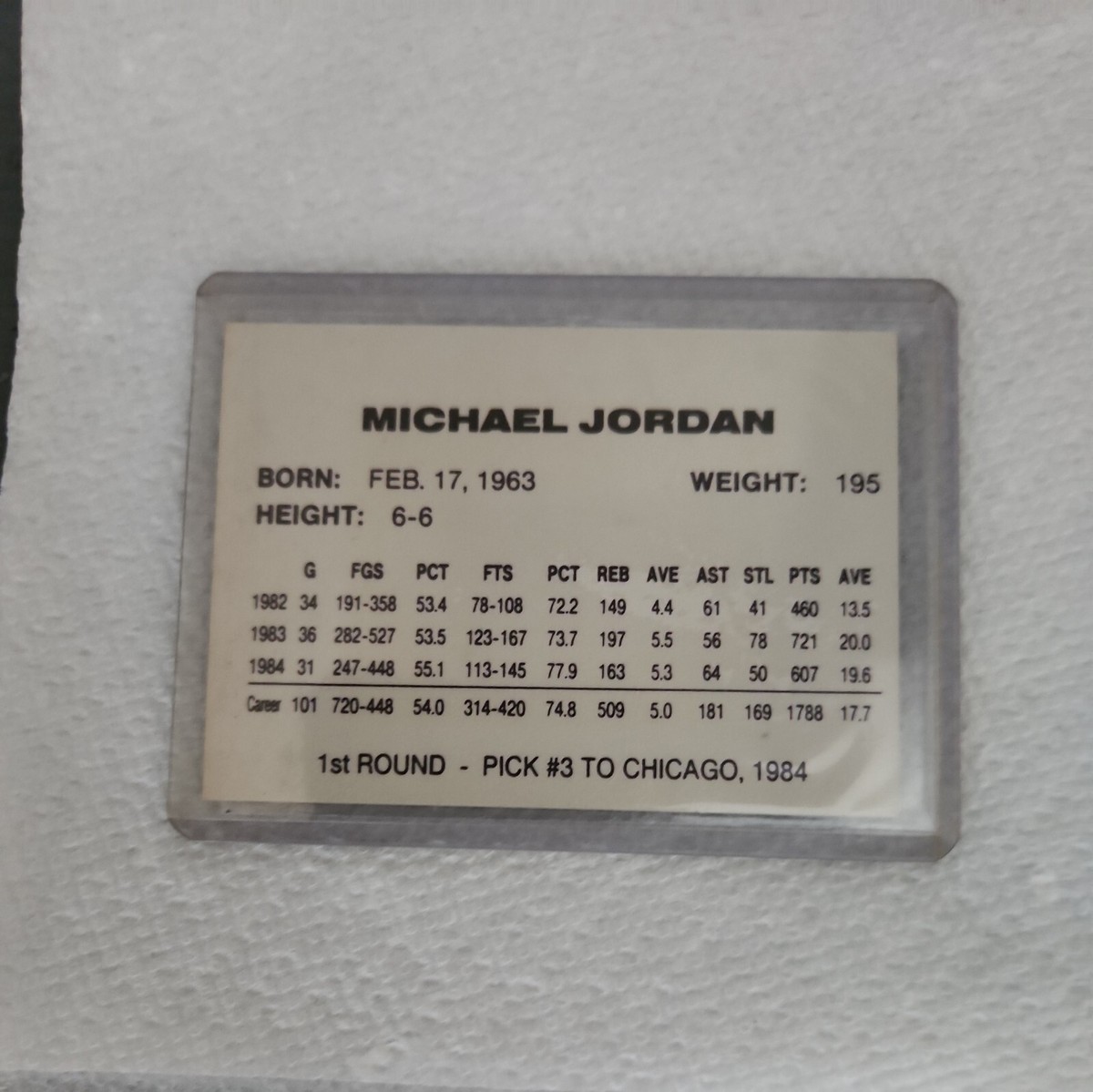 Michael Jordan 1984 Team USA Olympic Basketball RC **RARE