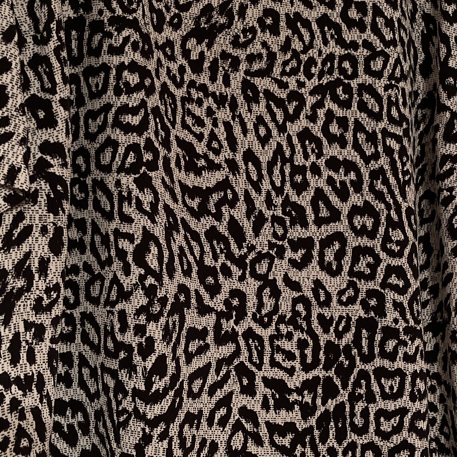 $198 Joie Black White Leopard Animal Print 100% S… - image 8