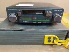 AUTORADIO MAJASTIC per auto d'epoca -con custodia - leggi tutto