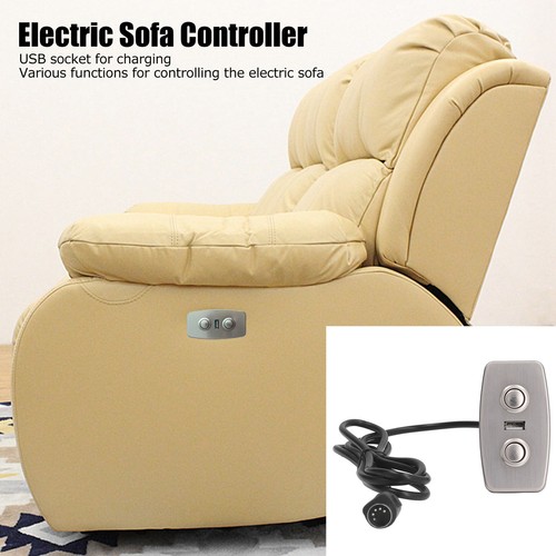 Recliner Switch USB Socket Charging Straight 5 Pin Light Electric Sofa H GE - Picture 8 of 12