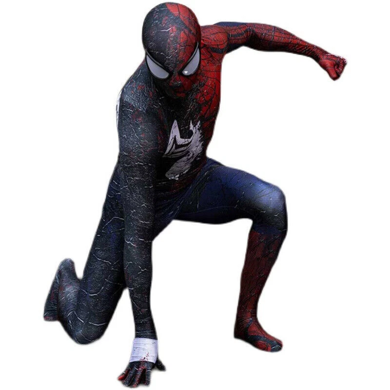 Venom Spider-Man Mono Simbionte Adulto/Niños Body Disfraz Halloween Juegos con disfraces Foto 2 de 4