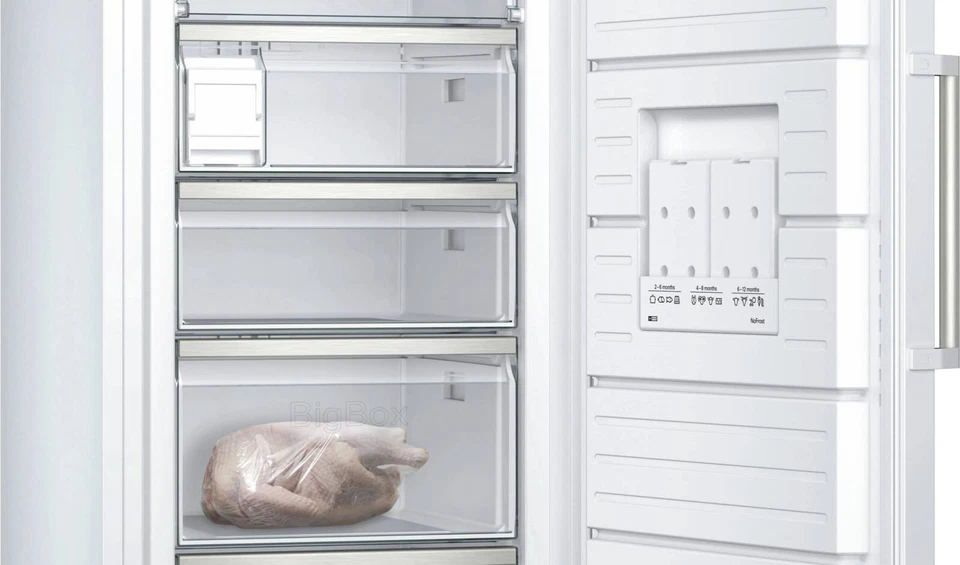 Siemens Gefrierschrank GS54NAWCV 328 l gesamt NoFrost H 176cm EEK C B Ware - Bild 4 von 4