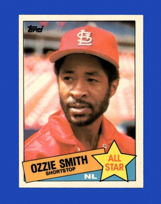 1985 Topps Tiffany Set-Break #715 Ozzie Smith EX-EXMINT *GMCARDS*