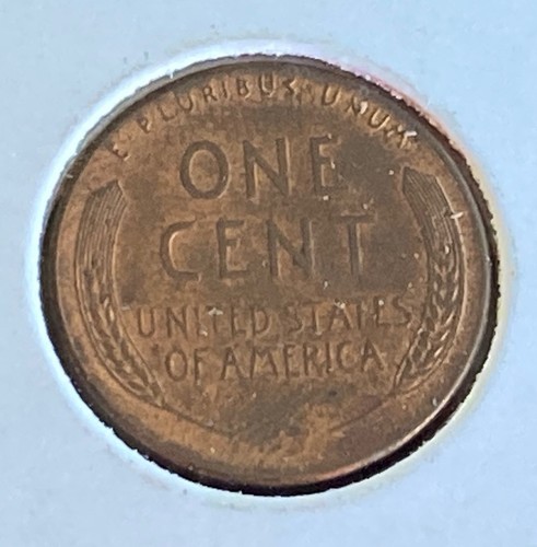 1957 P LINCOLN WHEAT PENNY WITH "LIBERTY" DIE DEFECT - NICE DETAIL -ESTATE - Picture 3 of 3