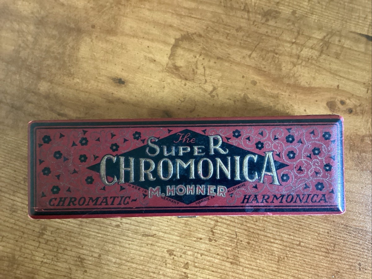 Vintage The Super Chromonica M. Hohner Chromatic Harmonica