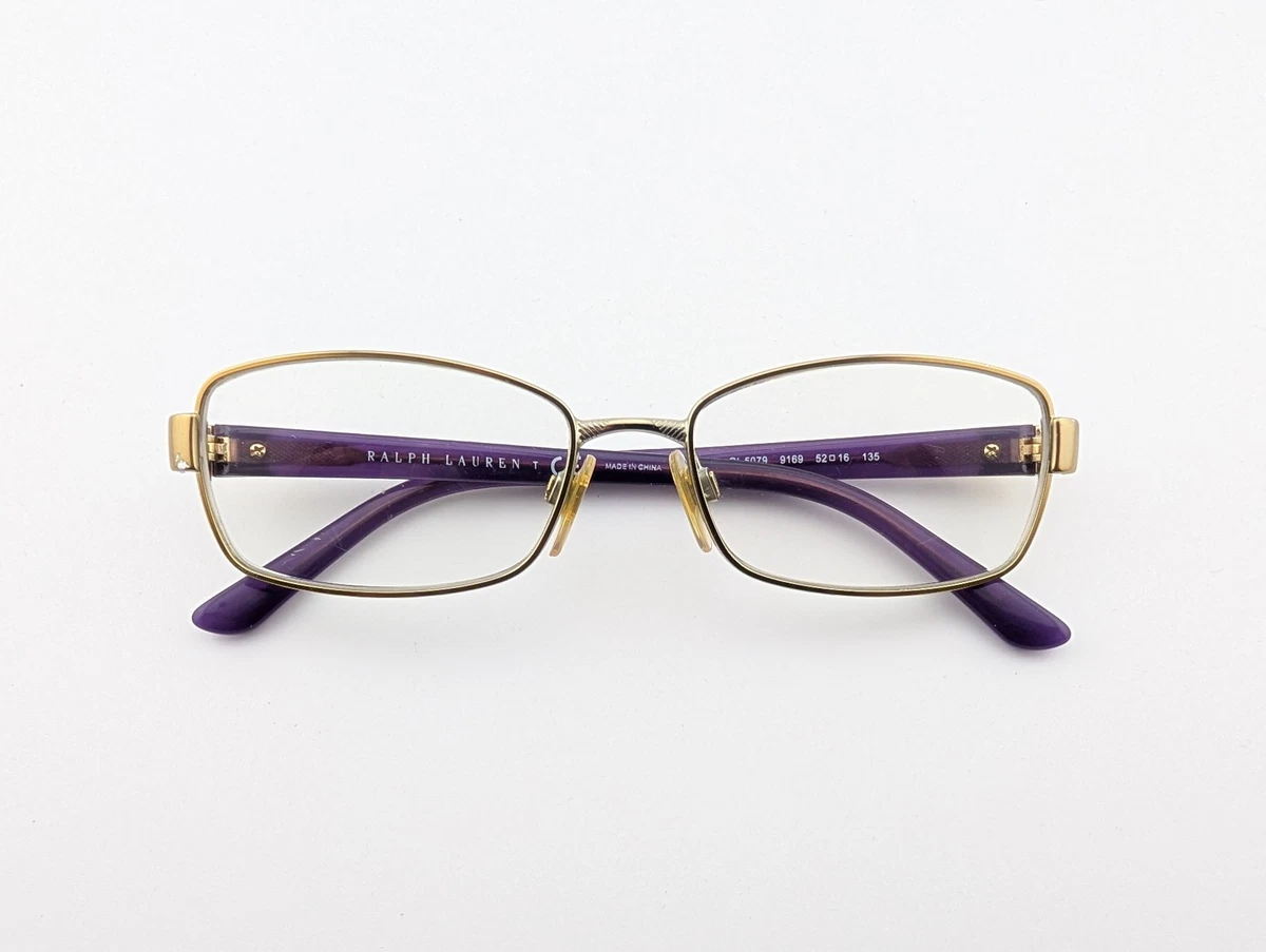 Ralph Lauren Women Eyeglasses Frame RA7072 Black/Lilac Tone Glasses Eye Wear Eyeglasses Ralph by Ralph Lauren RA7071 | Free Shipping  main image 2