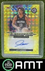 Jett Howard Auto 2025-26 Topps Finest 9/35 Electrifying Yellow Geometric Magic