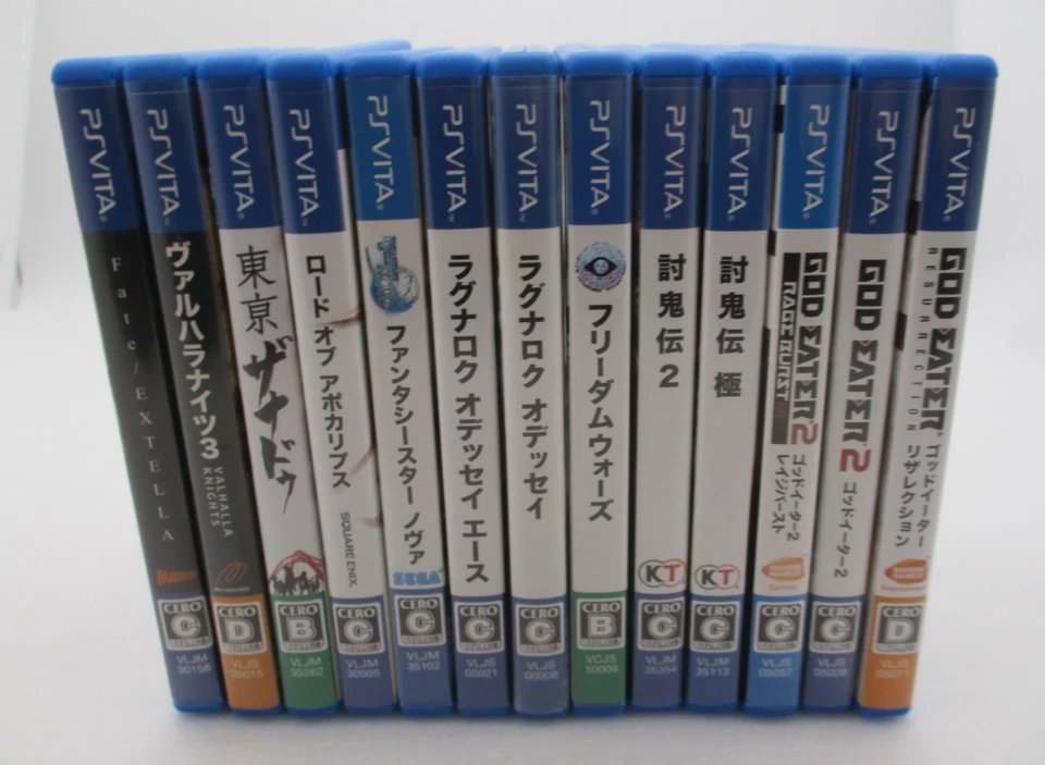 PS VITA 13Games Toukiden Kiwami VALHALLA KNIGHTS 3 God Eater Ragnarok Japan - Image 2 of 4