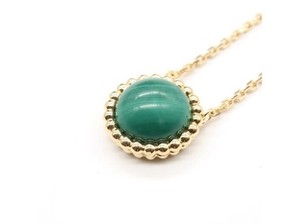 Authentic Beautiful Lab Grow Malachite Pendant 925 Sterling Silver, 18k Yellow Gold Plated