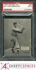 1934 R318 Batter-Up Baseball Bill Knickerbocker #58 PSA 3