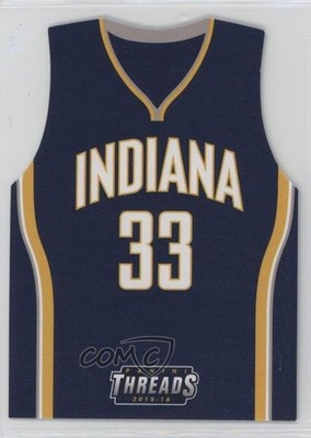 2015-16 Panini Threads Team Threads Die-Cuts Rookies Myles Turner #29 e1e