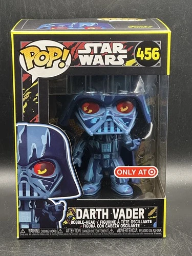 Funko Pop Star Wars Retro Series Darth Vader #456 Target EXCLUSIVE W/ Protector