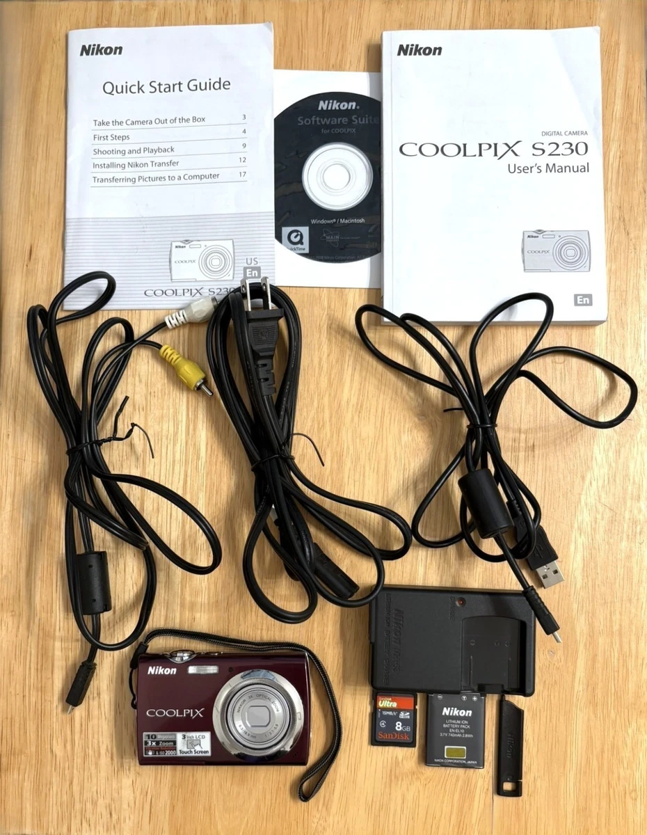 Nikon COOLPIX S230 Digital Cameras for Sale | Shop New & Used