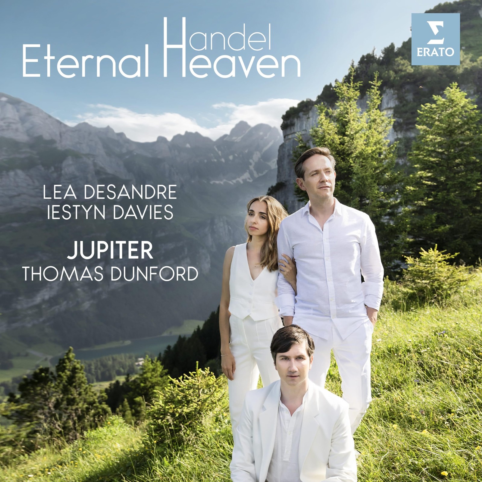 5054197196775 Lea Desandre, Iestyn Davies, Thomas Dunford, Jupiter Eternal