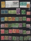 Old Original Collection 44 Different United States Stamps Used Very Rare