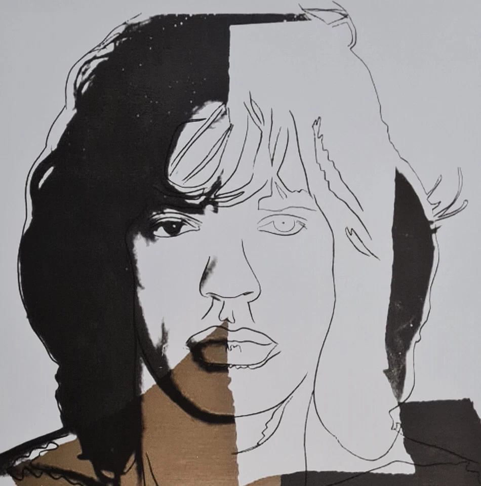 ANDY WARHOL * Mick Jagger * 57 x 38 cm * signed lithograph * limited # xx/100 - Bild 4 von 4