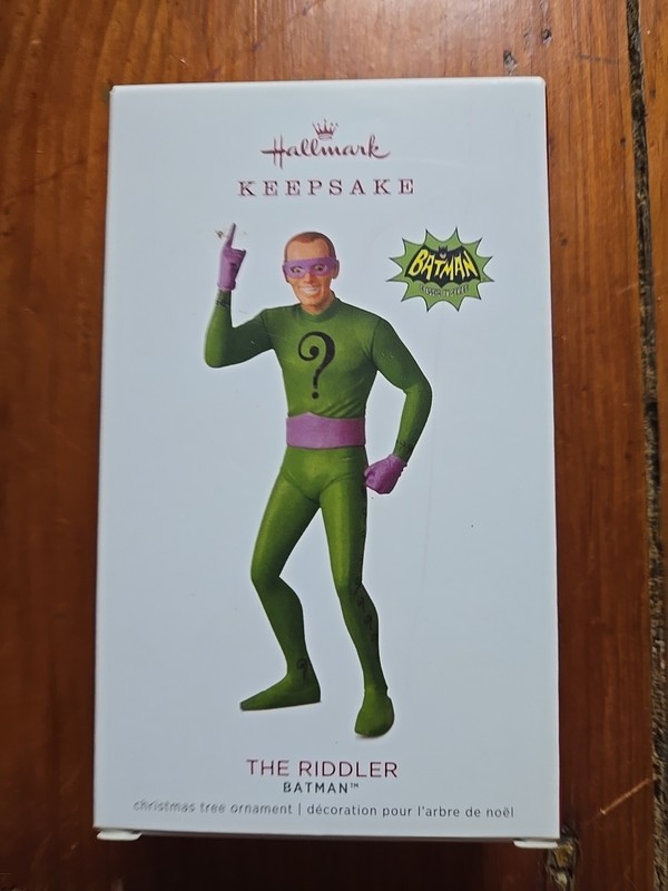 NEW Hallmark Keepsake Ornament 2018 DC Batman The Riddler Limited Edition!