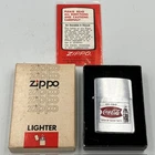 Zippo 1981 Coca-Cola Ice Cold Vintage Lighter Collectible