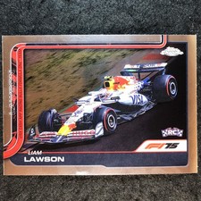 2025 Topps Chrome F1 LIAM LAWSON Rookie Base #83