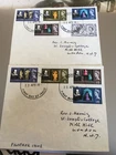 GB STAMPS RARE FIRST DAY COVER 1964 SHAKESPEARE LONDON PHOSPHOR & ORDINARY