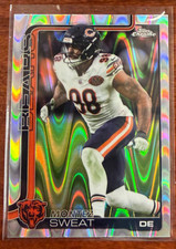 2025 Topps chrome football Montez Sweat Ray Wave #56