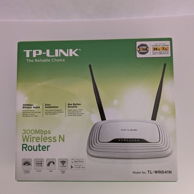 TP-Link TL-WR841N Wireless-N Router 2.4GHz 300Mbps 