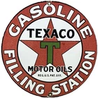 VINTAGE TEXACO MOTOR OIL PORCELAIN SIGN TEXAS GASOLINE GAS STATION PUMP PLATE