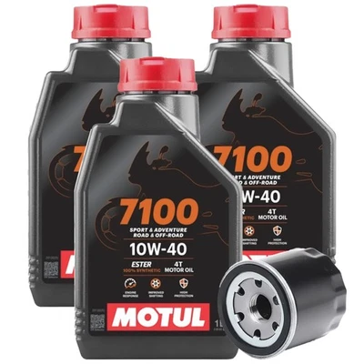 KIT TAGLIANDO OLIO MOTUL Yamaha XSR900 G,GC,H,HC,J,JC,K,KC 16-20 CON FILTRO OLIO