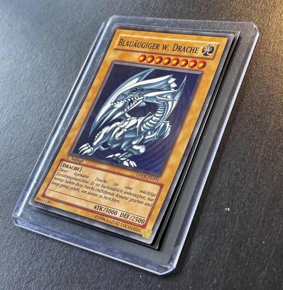 Yu-Gi-Oh! Blauäugiger W. Drache Super Rare DPKB Near Mint 1.Auflage - Bild 2 von 4