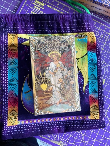 Handmade Drawstring Gift Bags Jewellery Tarot Crystals Pouch Bags - Picture 32 of 34