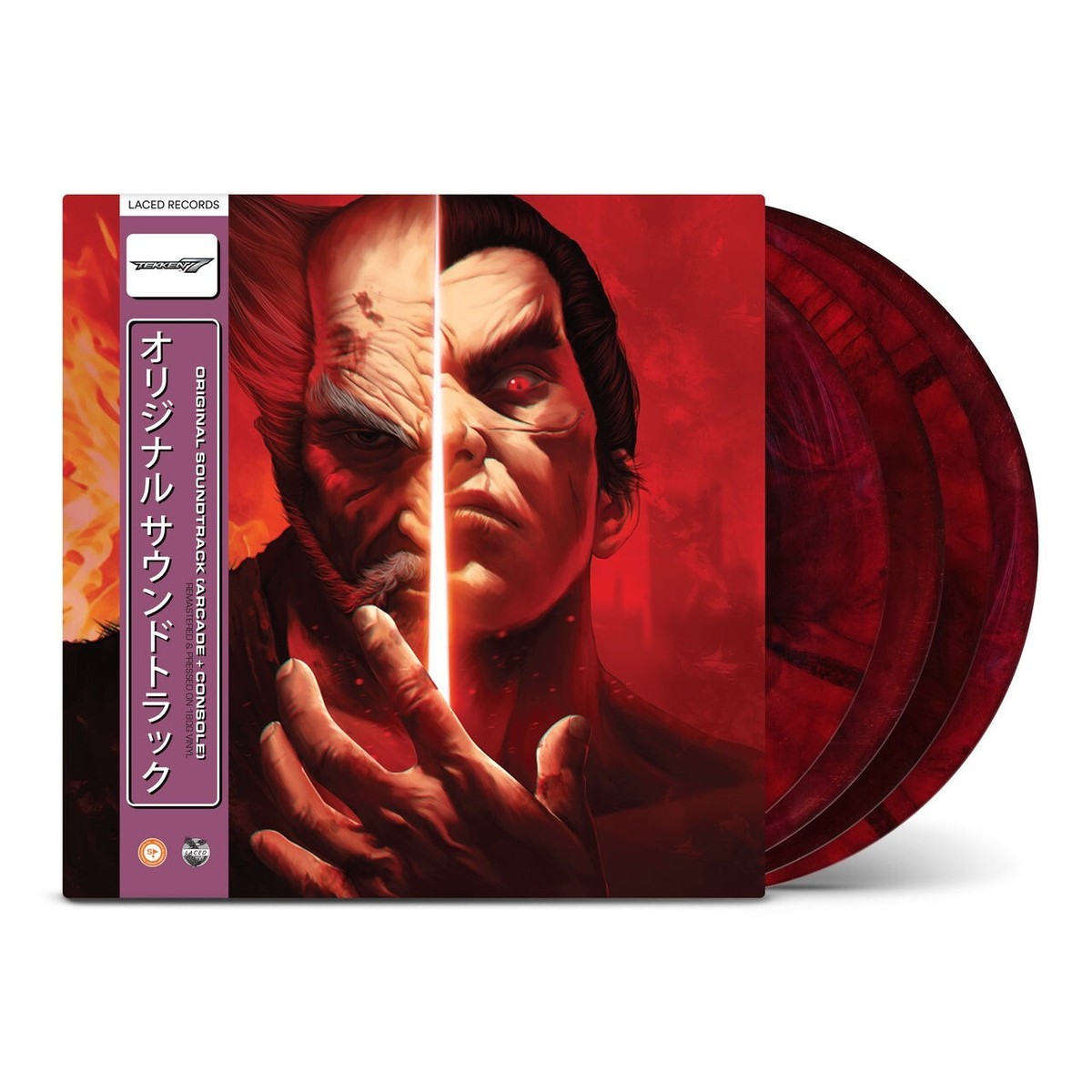 TEKKEN 7 Vinyl アナログレコード Tekken 7 Vinyl Record Soundtrack Namco Sounds 4 x LP Limited