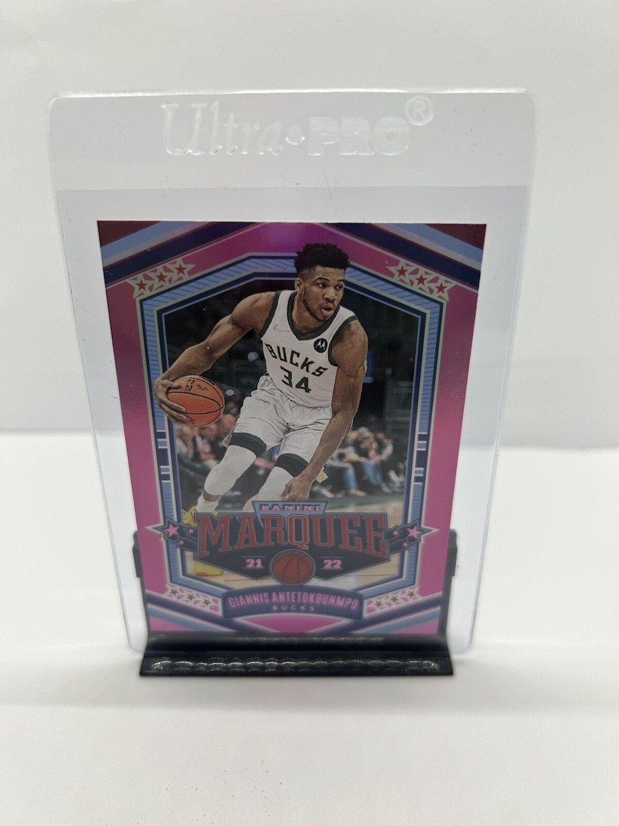 その他 GIANNIS ANTETOKOUNMPO 2021-22 Panini Chronicles - Marquee Pink #362 Giannis