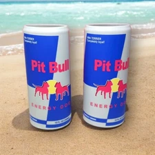 2-pack silicone beer can covers - hide a beer for 12oz (355mL) slim/skinny cans 