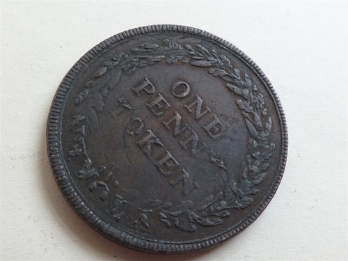 Gloucestershire Sedbury Iron Works 1 One Penny Token (myrefn9360) - Picture 9 of 10