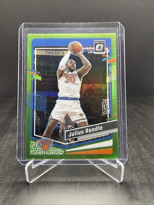 2023-24 Donruss Optic Basketball Julius Randle Lime Green 066/149 #40